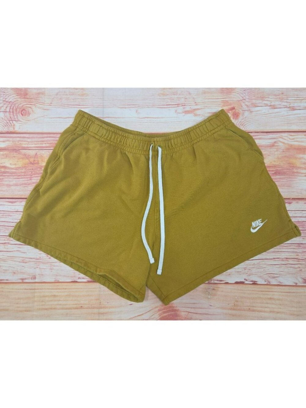 Nike Mens Mustard Athletic Sweat Shorts Size 2XL